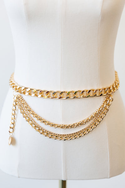 Links of Luxury Belt (Gold)
