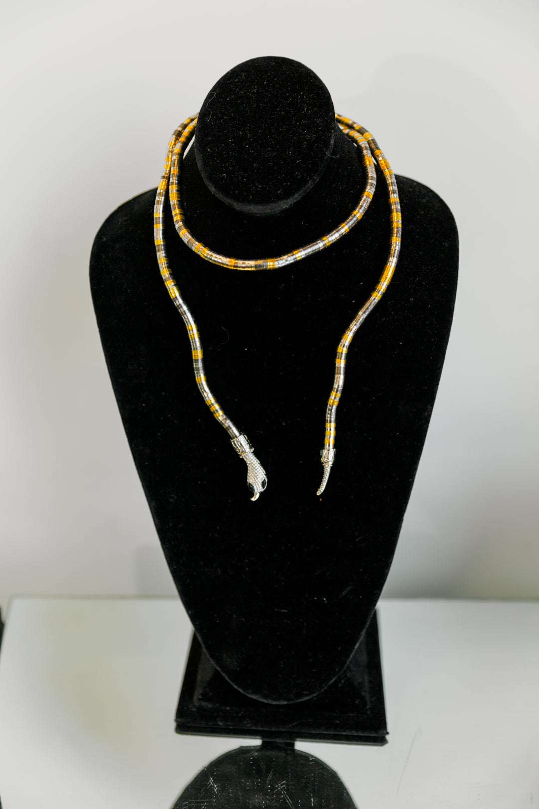 Bendy Snake Necklace (Multi)