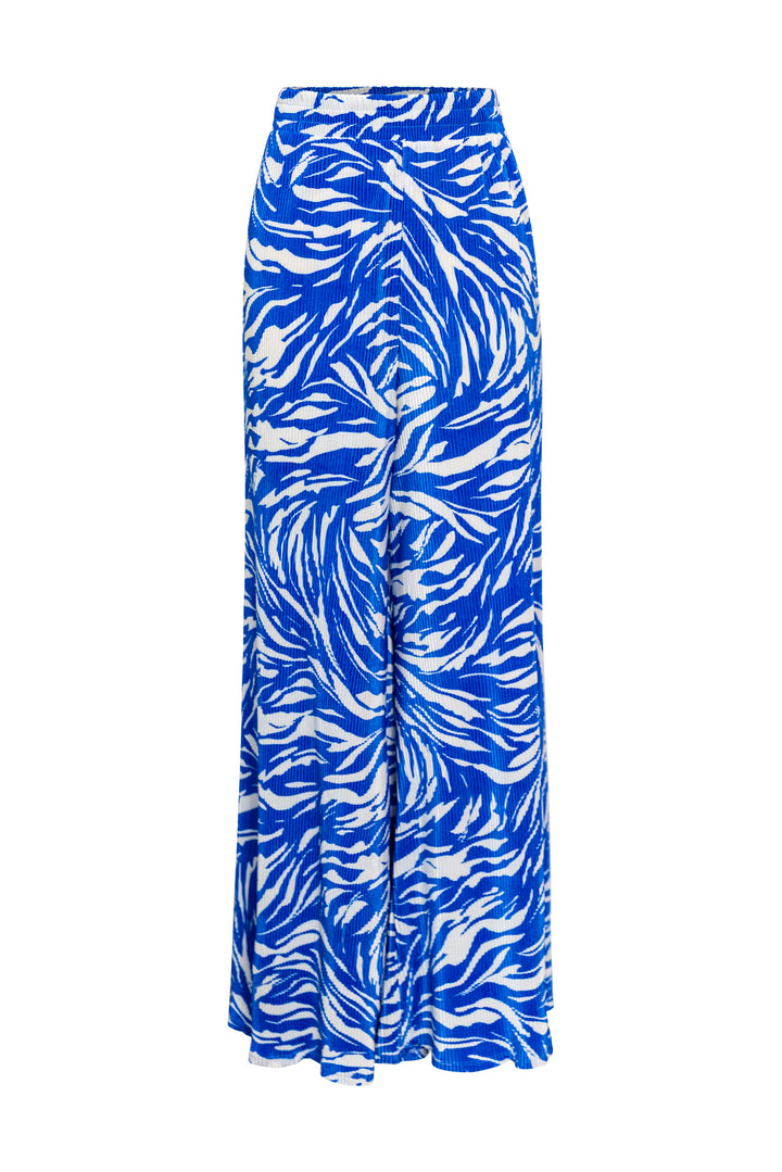 Muse Pants in "Blue Zebra Slink”