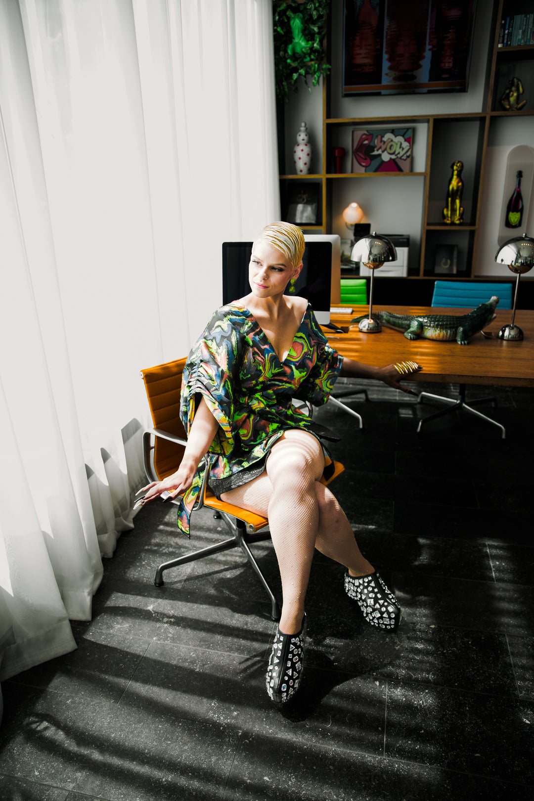 Theater Jacket “Brat Marble"