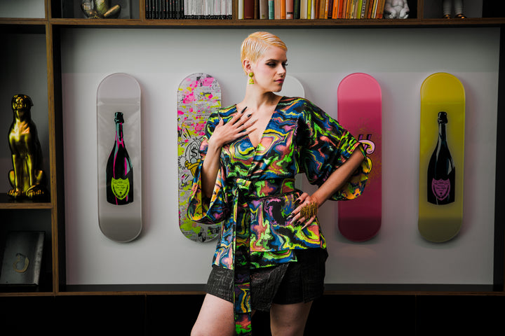 Theater Jacket “Brat Marble"