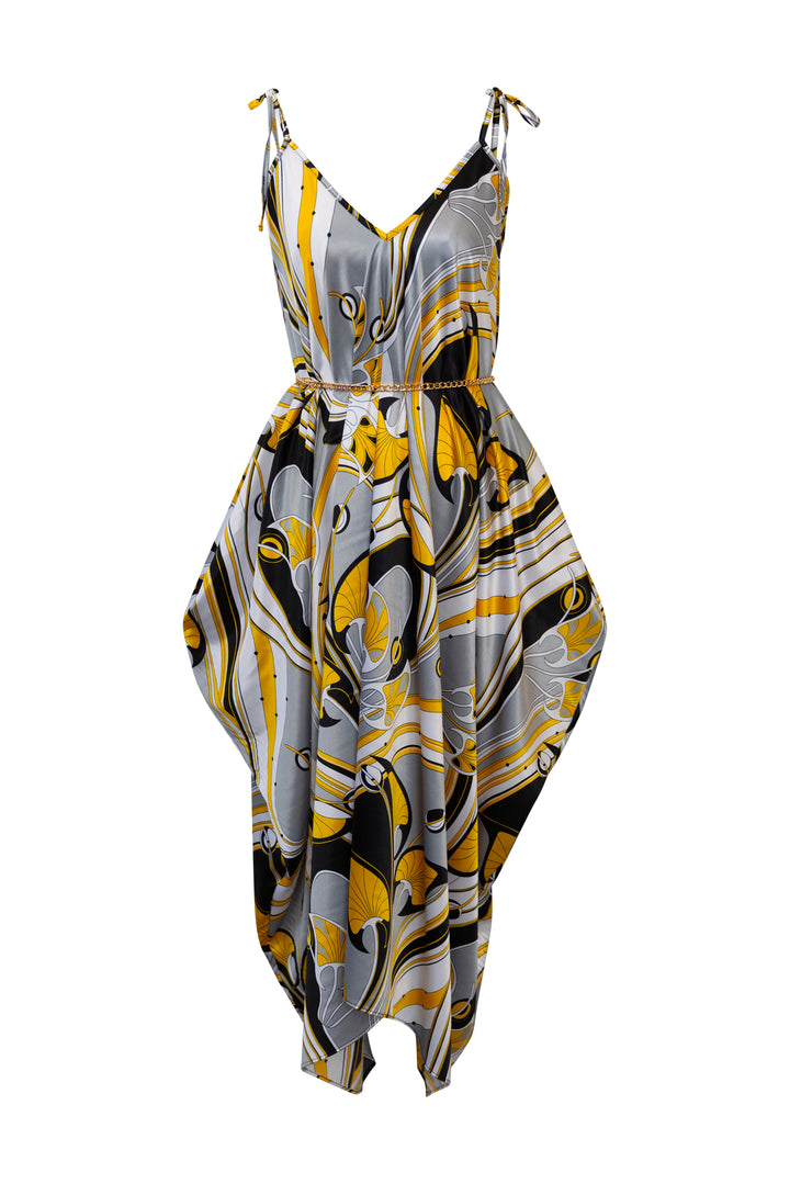 V is for Vinnik Dress in "Great Gatsby Yellow"