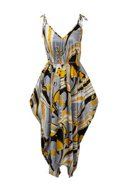 V is for Vinnik Dress in "Great Gatsby Yellow"