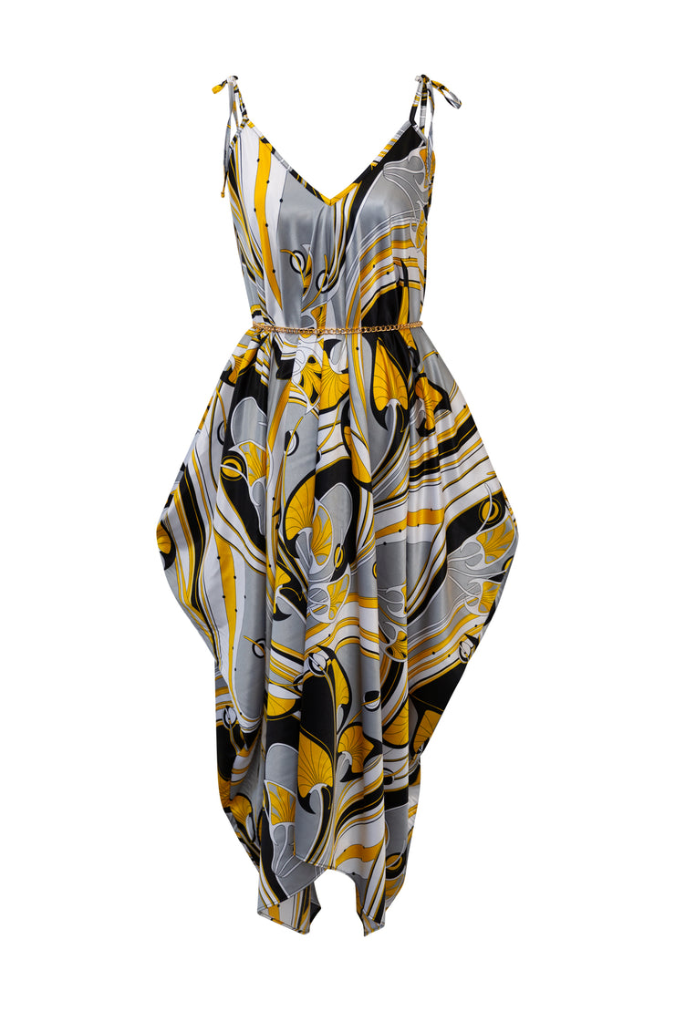 V is for Vinnik Dress in "Great Gatsby Yellow"