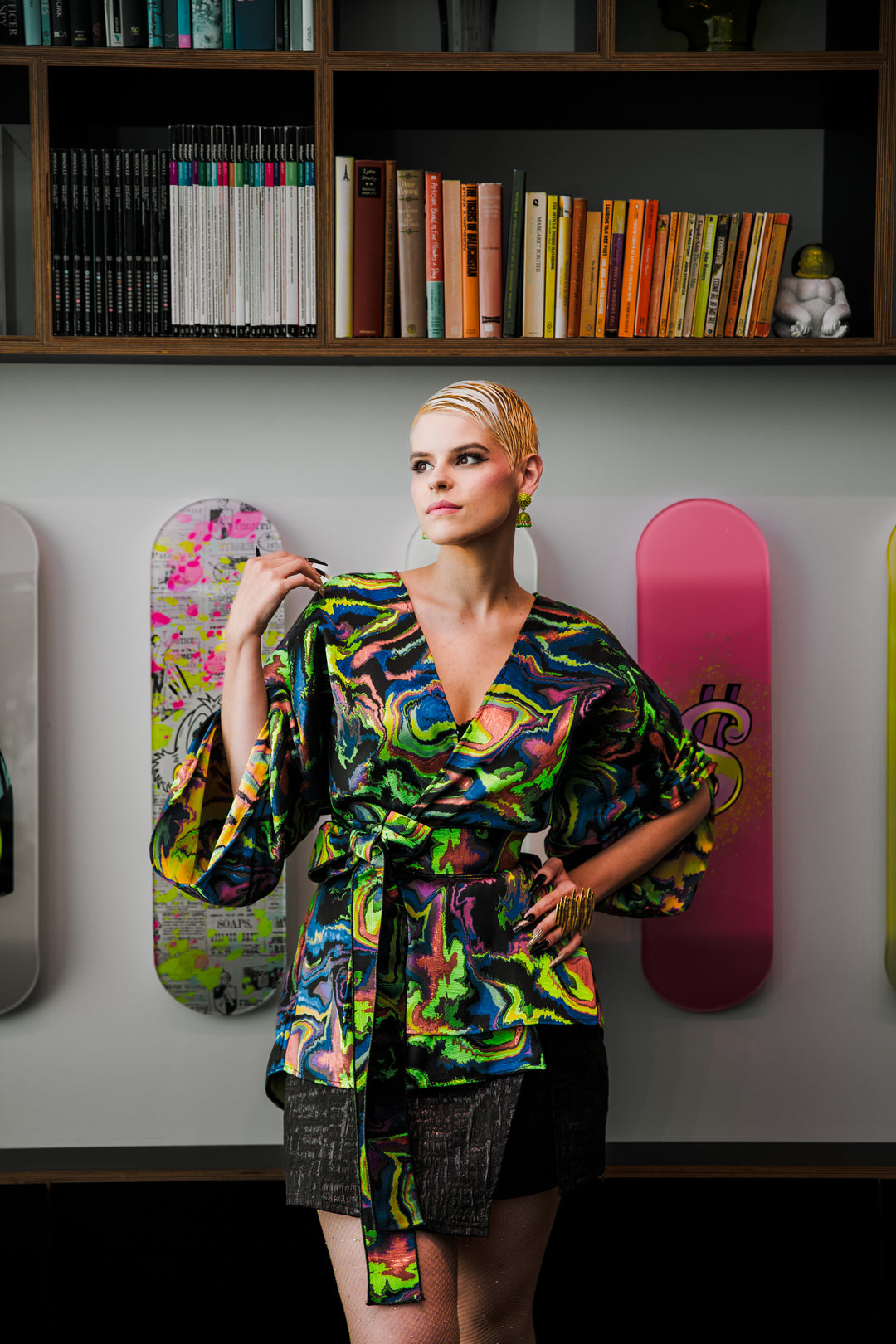 Theater Jacket “Brat Marble"