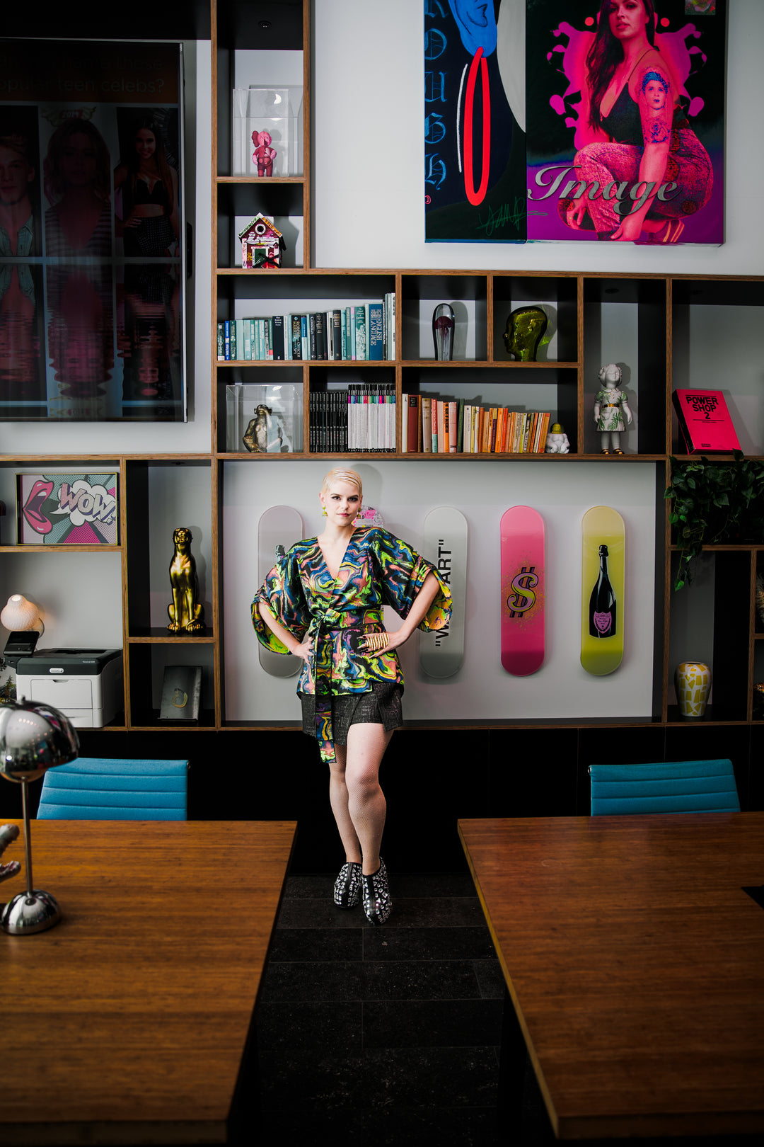 Theater Jacket “Brat Marble"