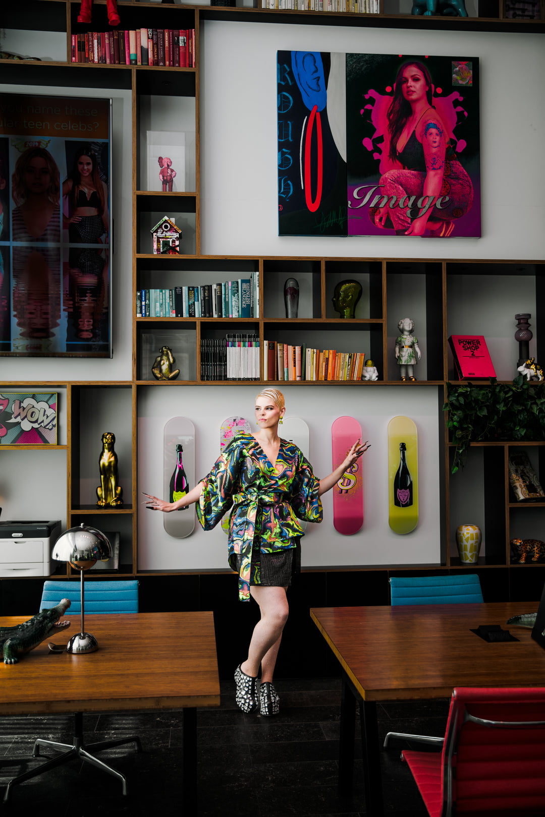 Theater Jacket “Brat Marble"