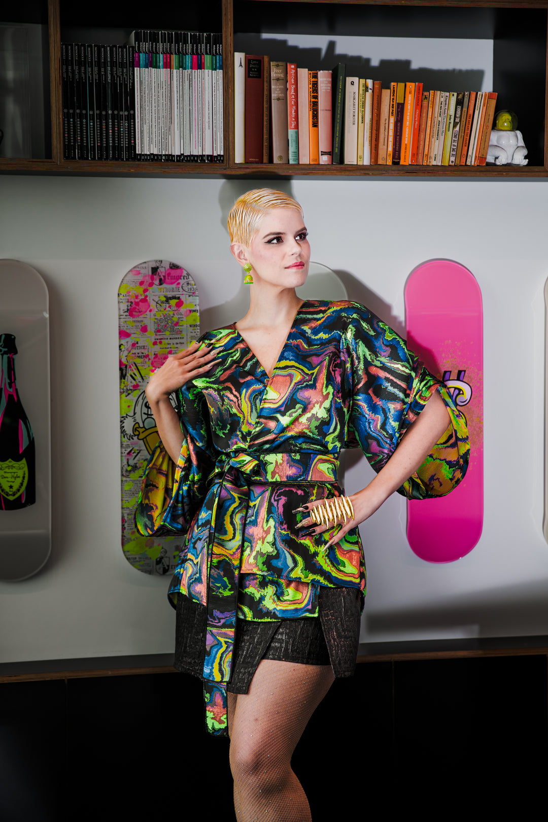 Theater Jacket “Brat Marble"