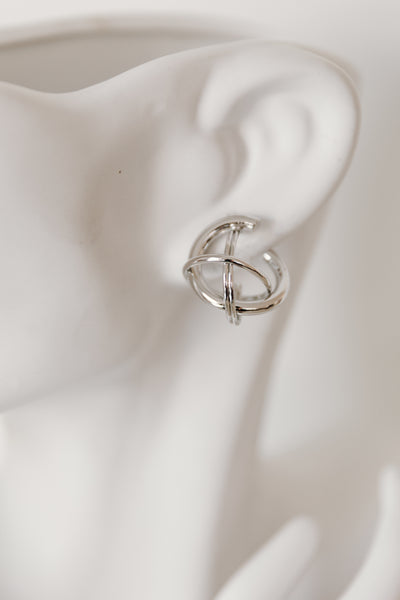 Orb Earrings (Silver)