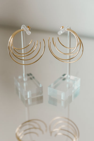 Circle Wire Earrings