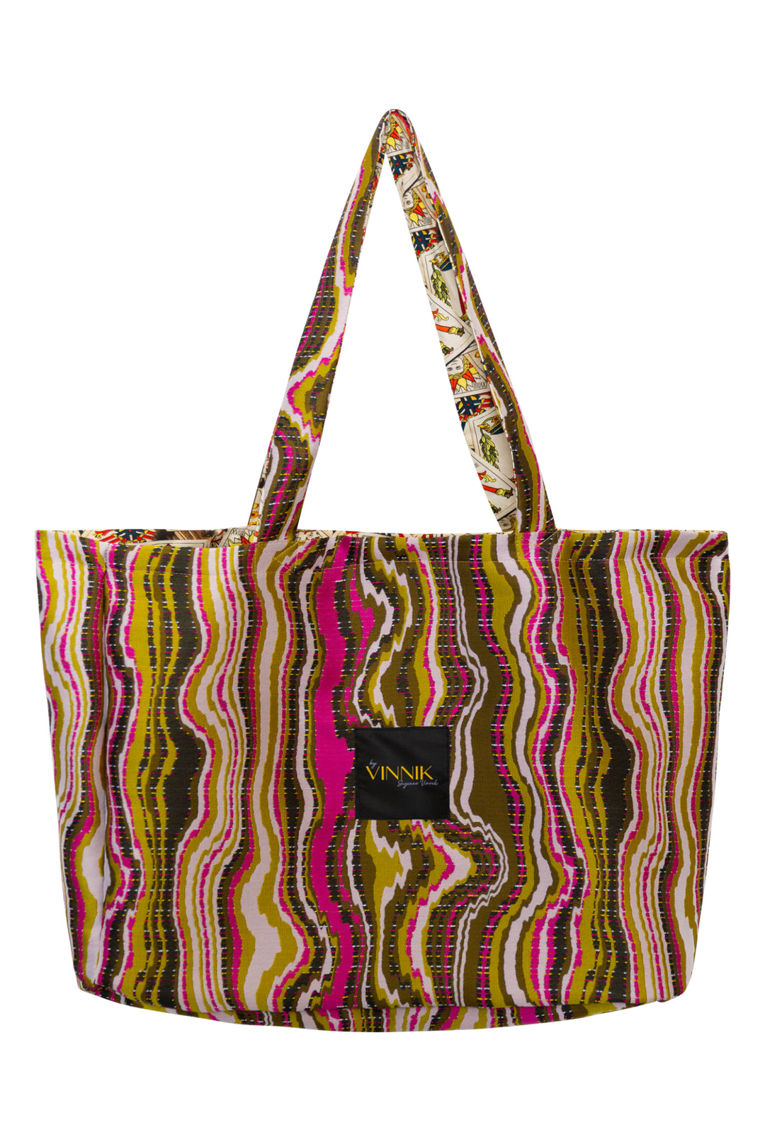 Flip Side Tote Bag "Summer and Smoke"