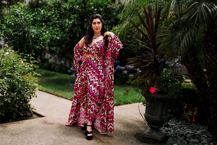 Poiret Jumpsuit in "Retro Pink”