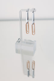Escape From Paris: Paper Clip Earrings