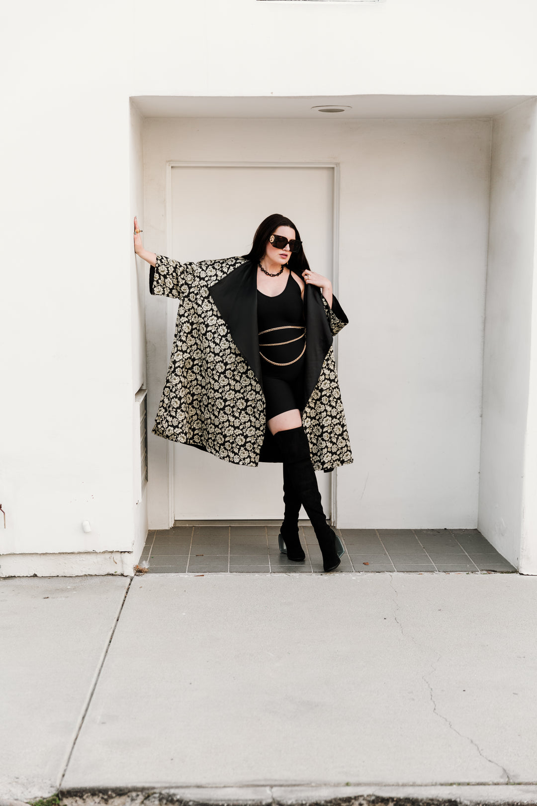 Reversible Opera Coat in "Vanessa"