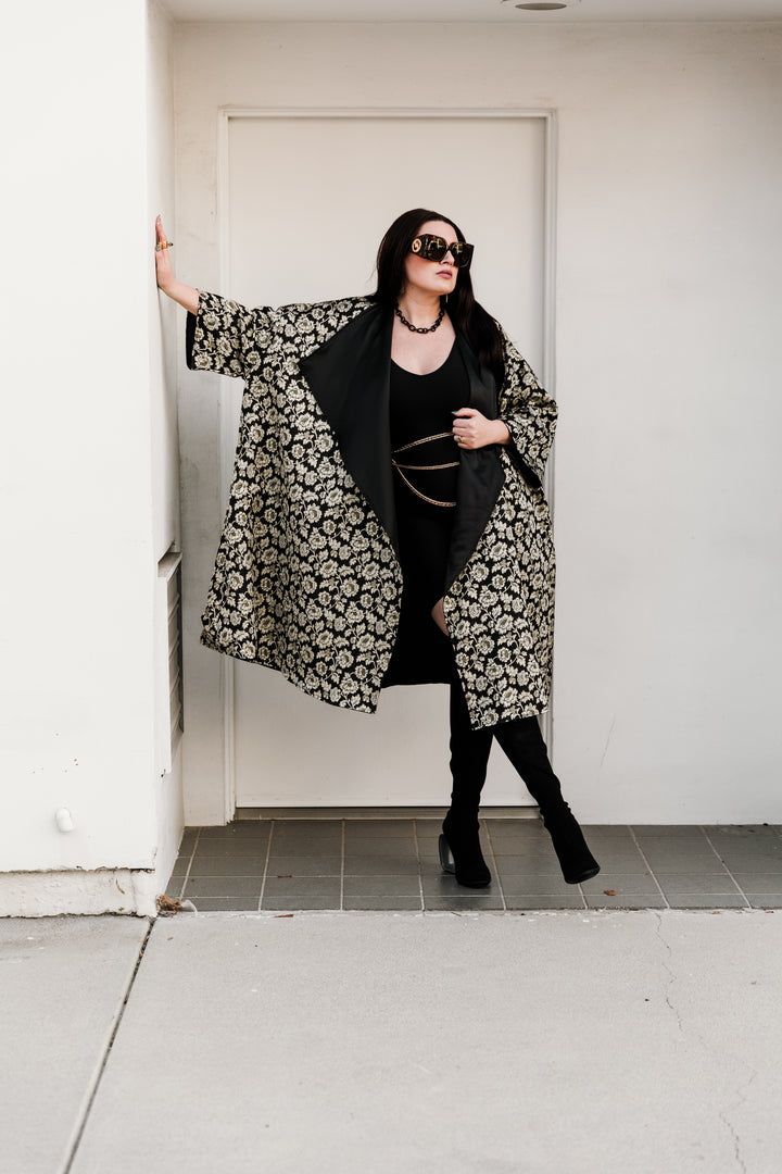 Reversible Opera Coat in "Vanessa"
