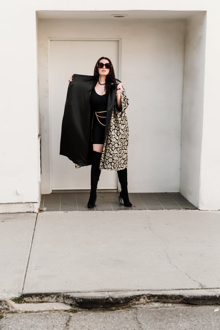 Reversible Opera Coat in "Vanessa"