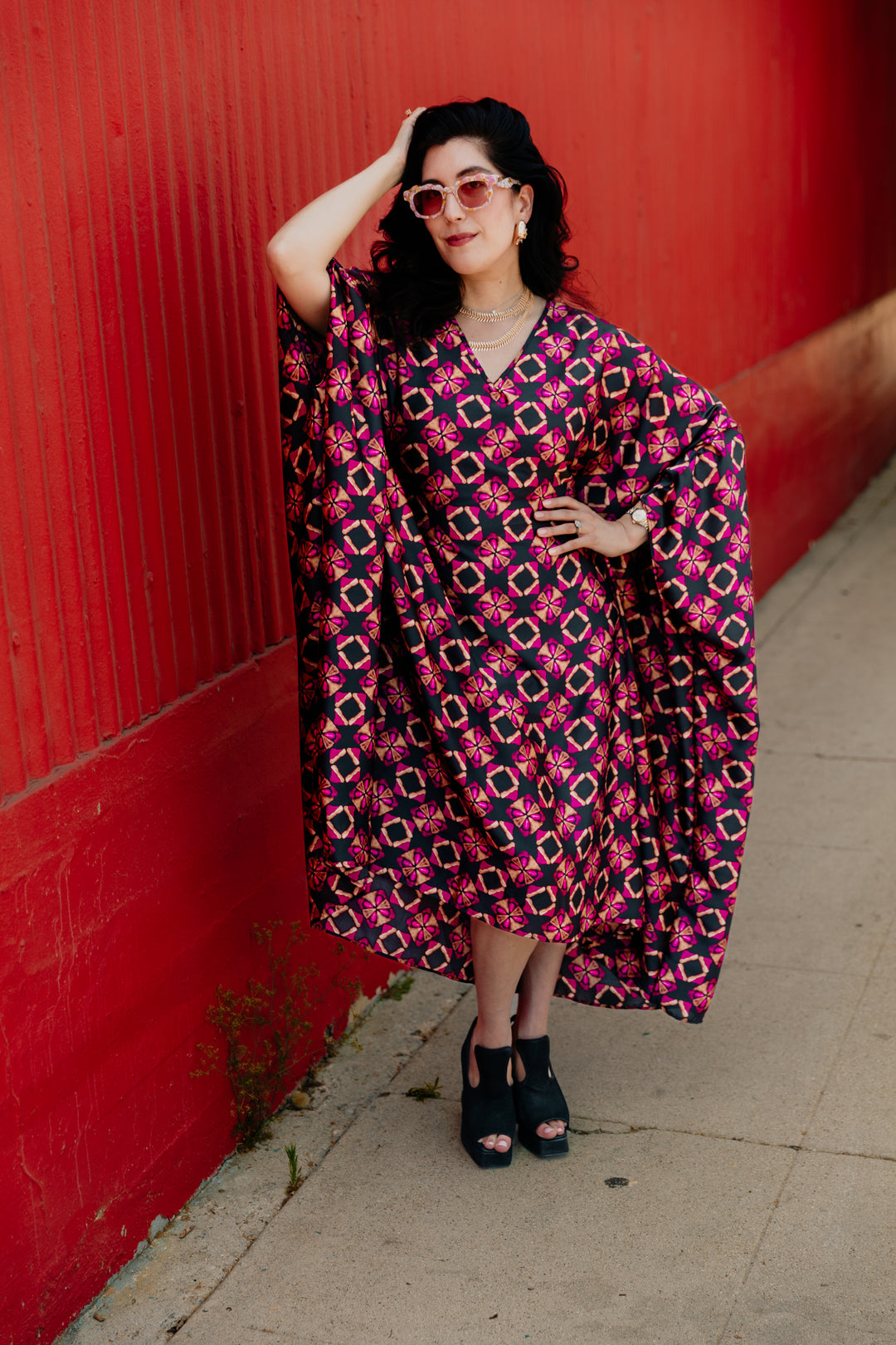 Kaftan in "Tropical Terrace" (Magic Midi)