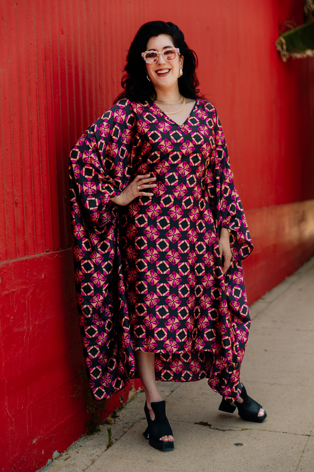 Kaftan in "Tropical Terrace" (Magic Midi)