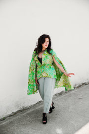 Jacquard Jape in "Flight" (Green)