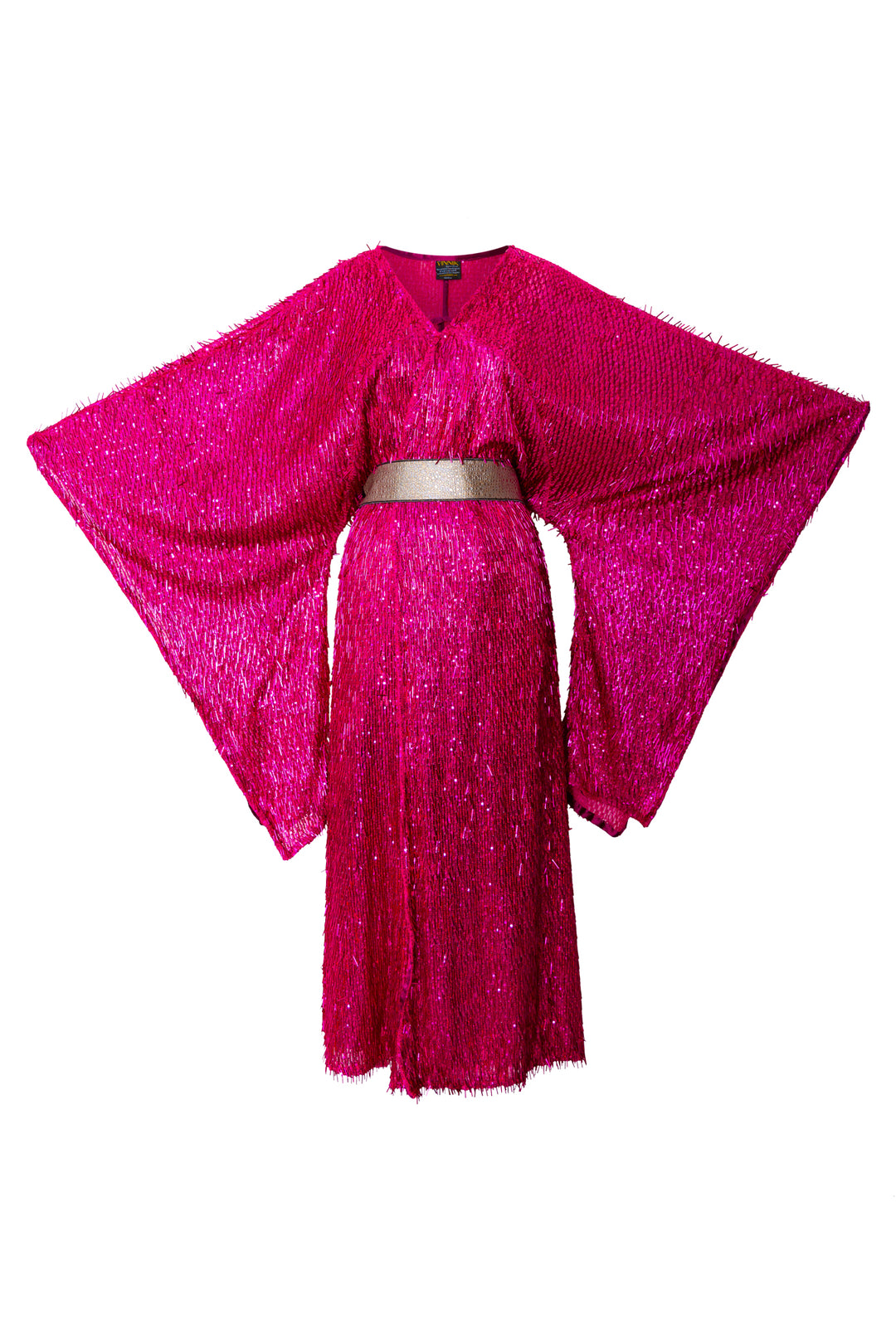 Runway Bohémienne Kimono Robe in “Briana” (Pink)