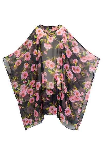 Kaftan in "Peony on the Balcony" (Midi)