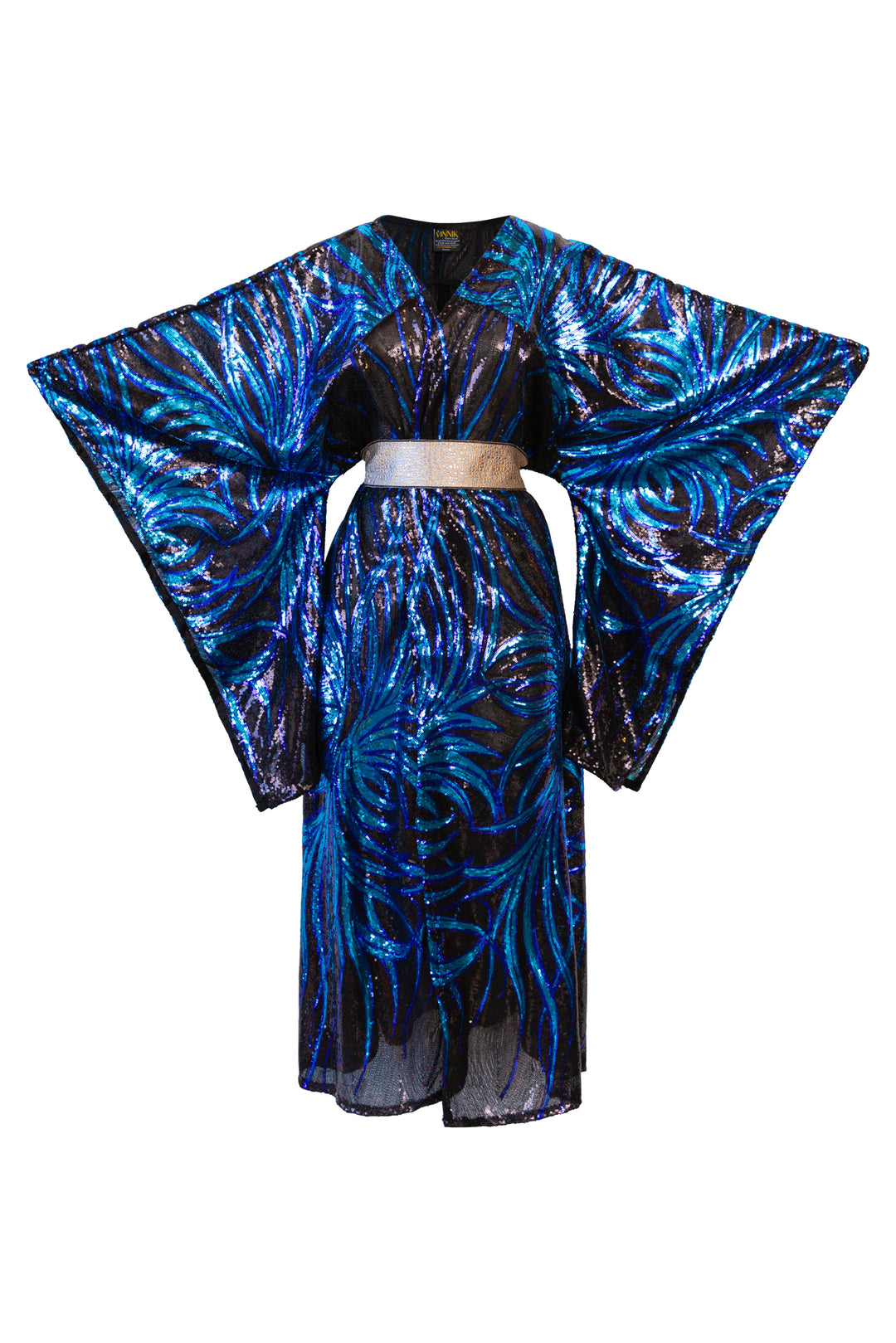 Bohémienne Sequin Kimono Robe in “Lady Sapphire Noir” (Multiple Colors)