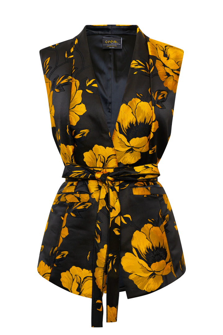 Lusso Jacquard Waistcoat in "Pagliacci"