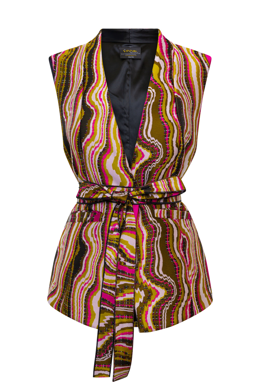 Lusso Jacquard Waistcoat in "Summer and Smoke"