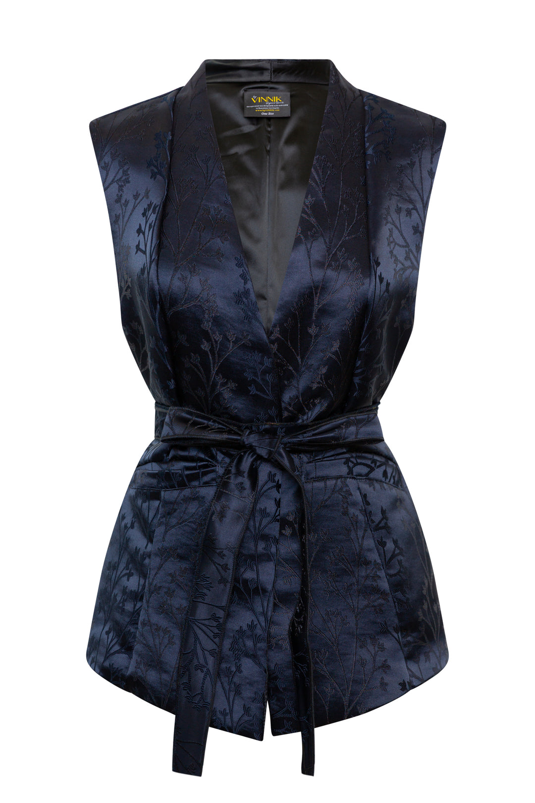 Lusso Jacquard Waistcoat in "Sakura"
