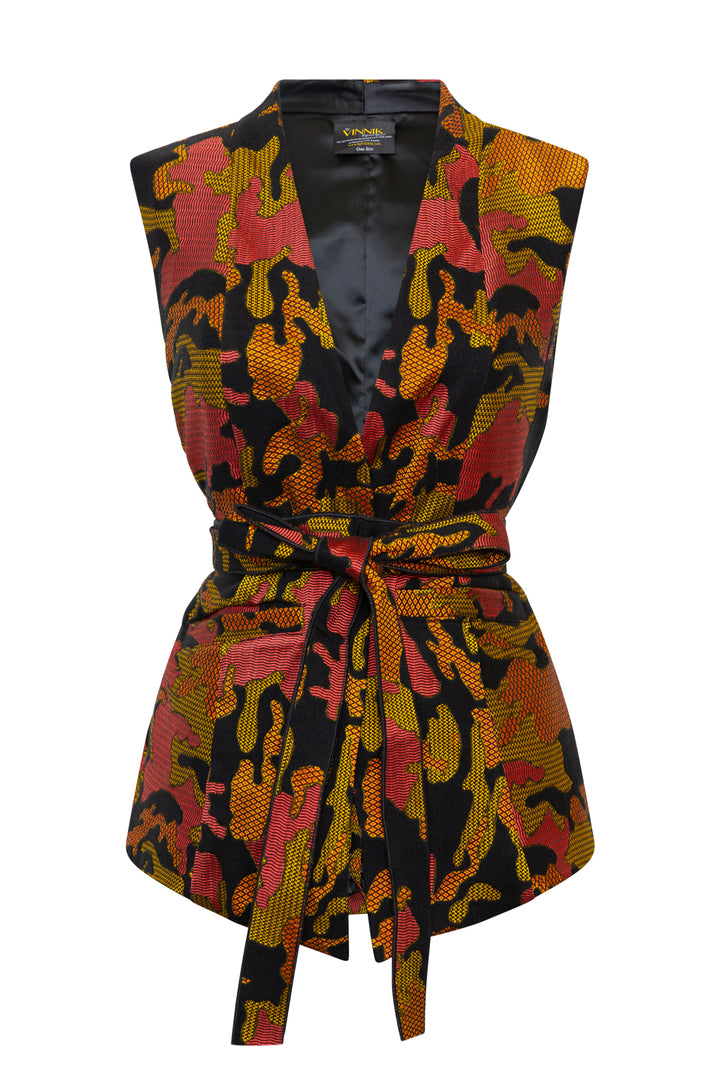 Lusso Jacquard Waistcoat in "L'inganno Felice"