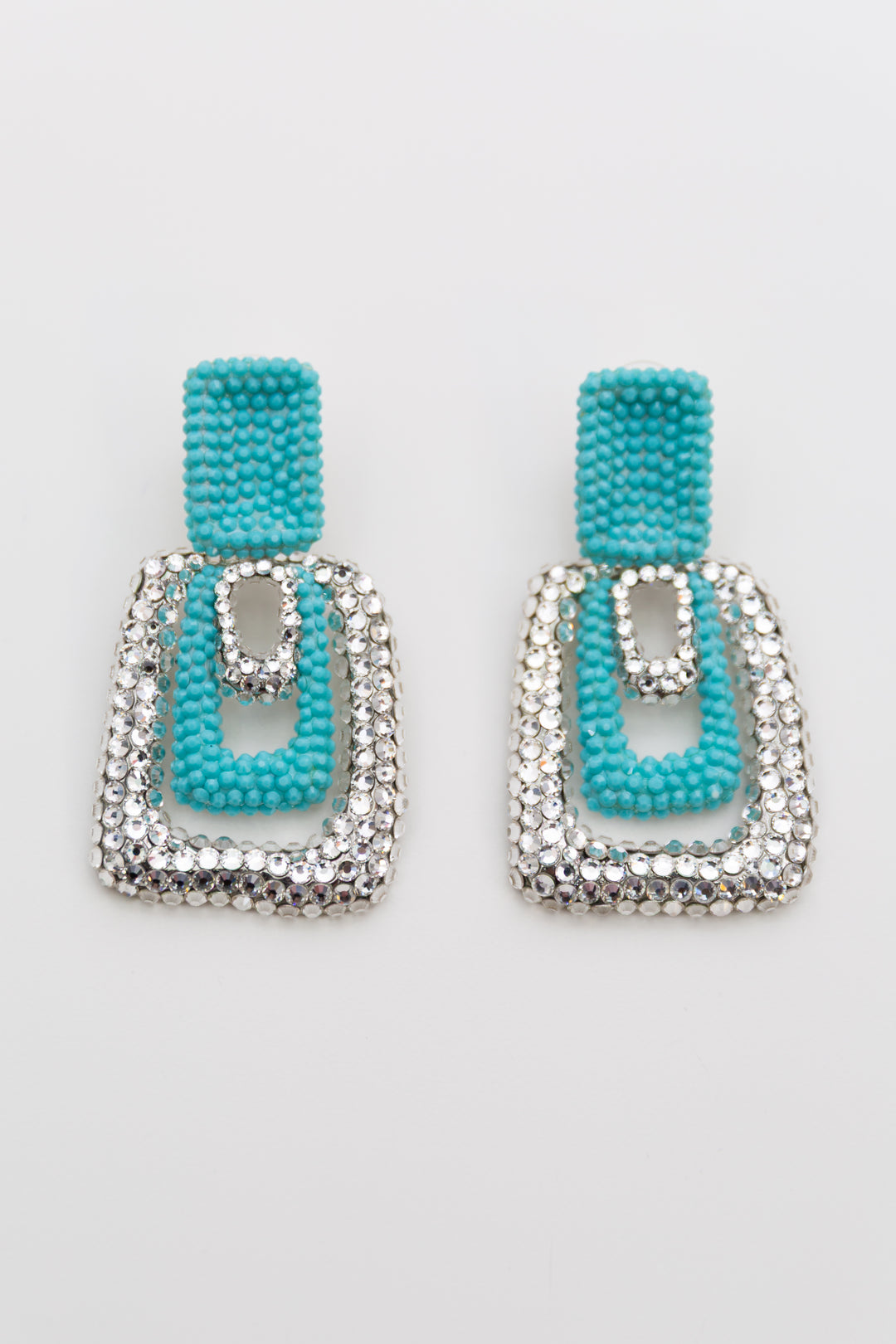 Custom Swarovski Crystal Link Earrings