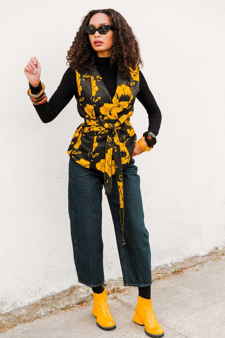 Lusso Jacquard Waistcoat in "Pagliacci"