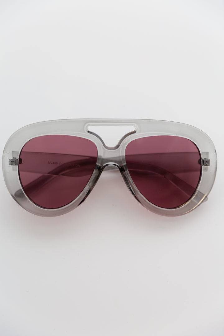 Bubble Aviator Sunglasses (Various Colors)