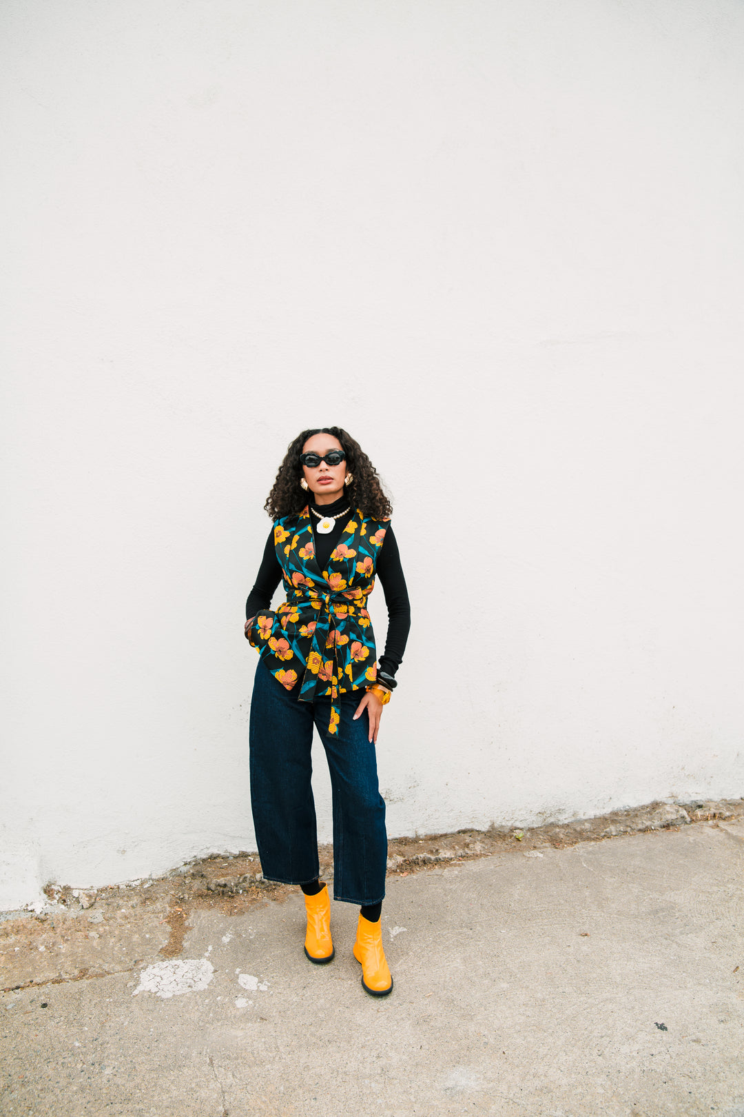 Lusso Jacquard Waistcoat in "Zaza"