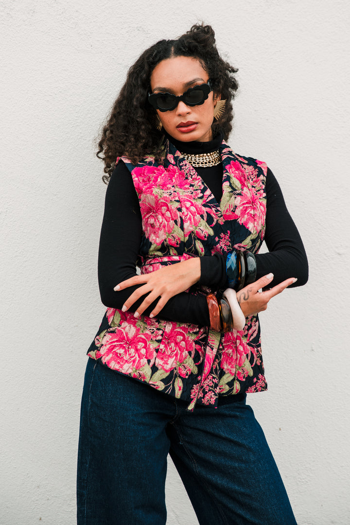 Lusso Jacquard Waistcoat in "Linda di Chamounix"