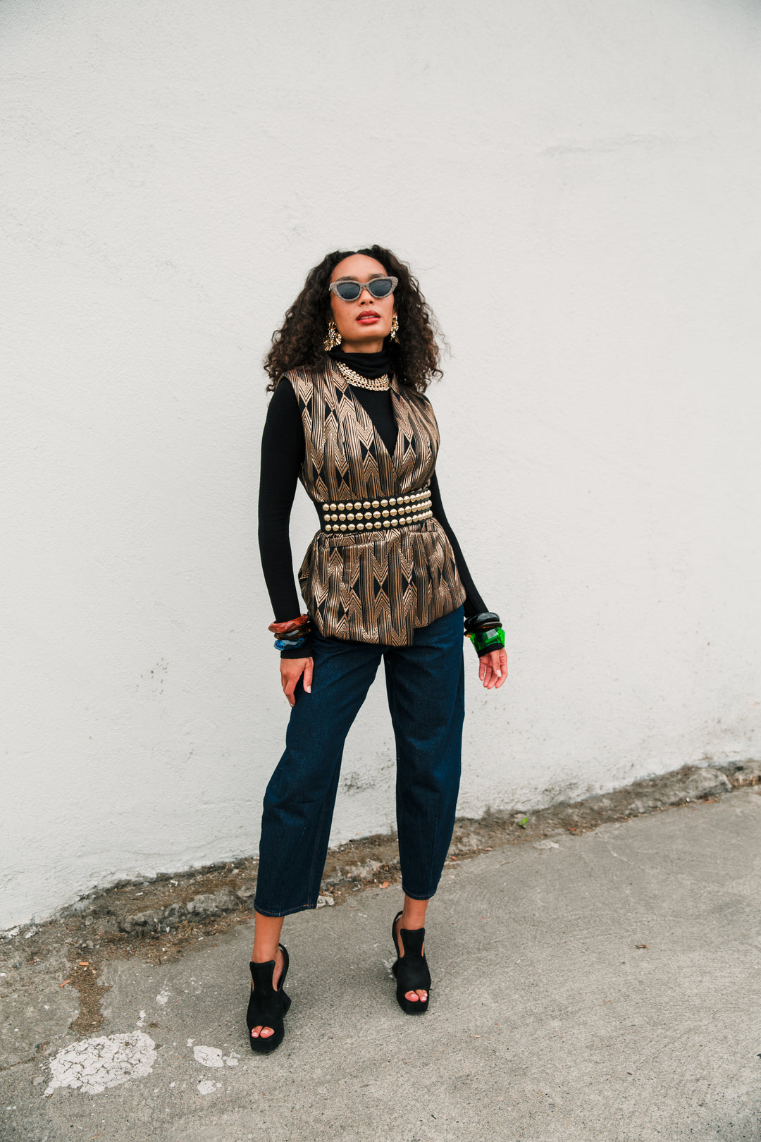 Lusso Jacquard Waistcoat in "Gatsby"