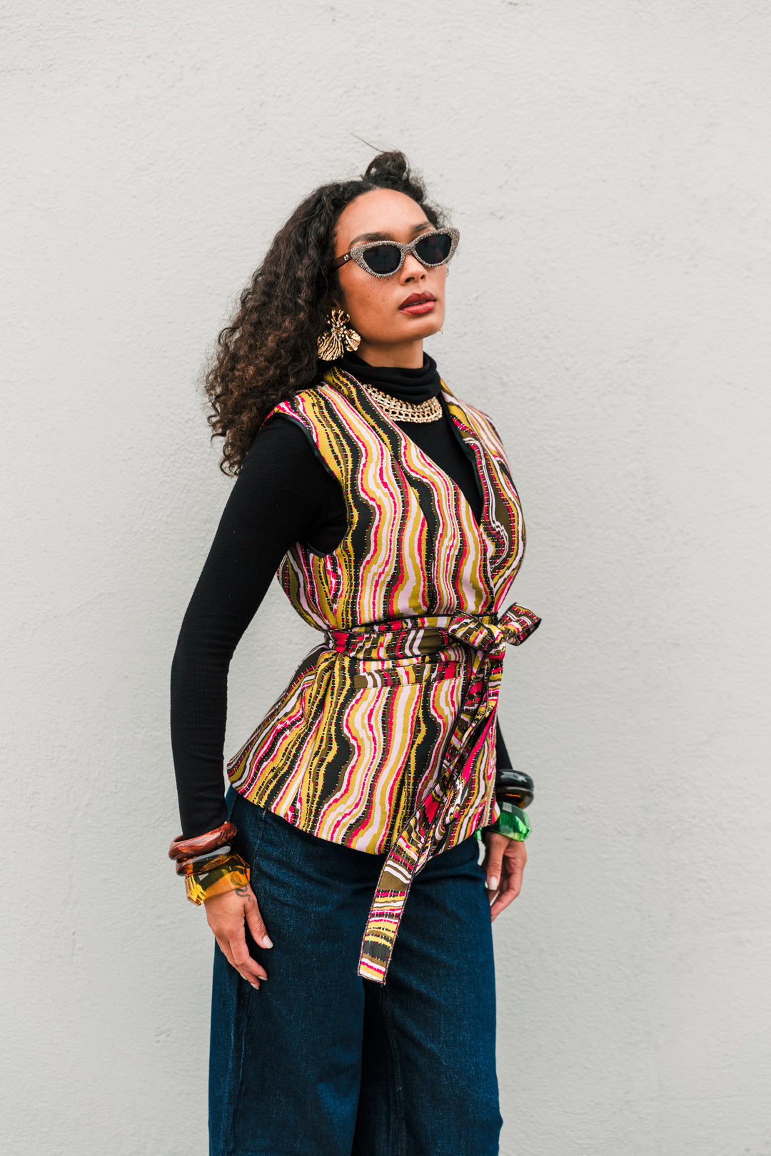 Lusso Jacquard Waistcoat in "Summer and Smoke"