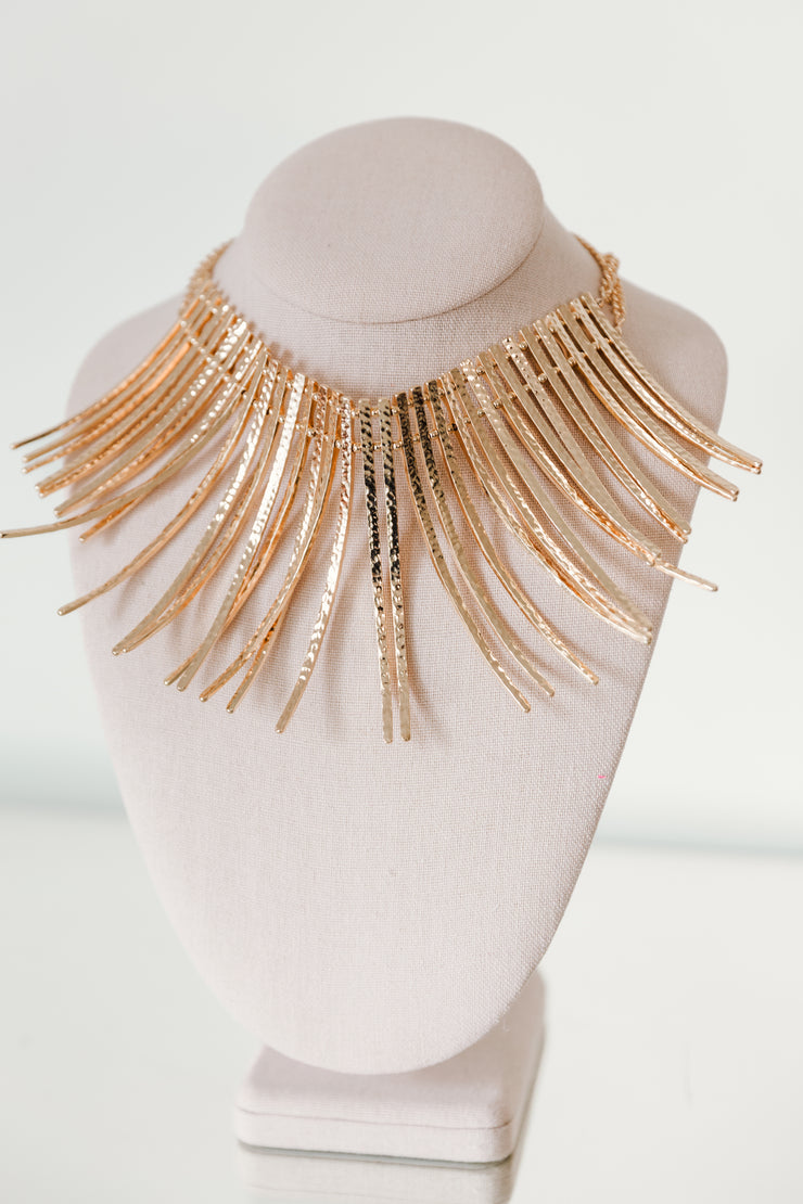 Hair Necklace (Gold)