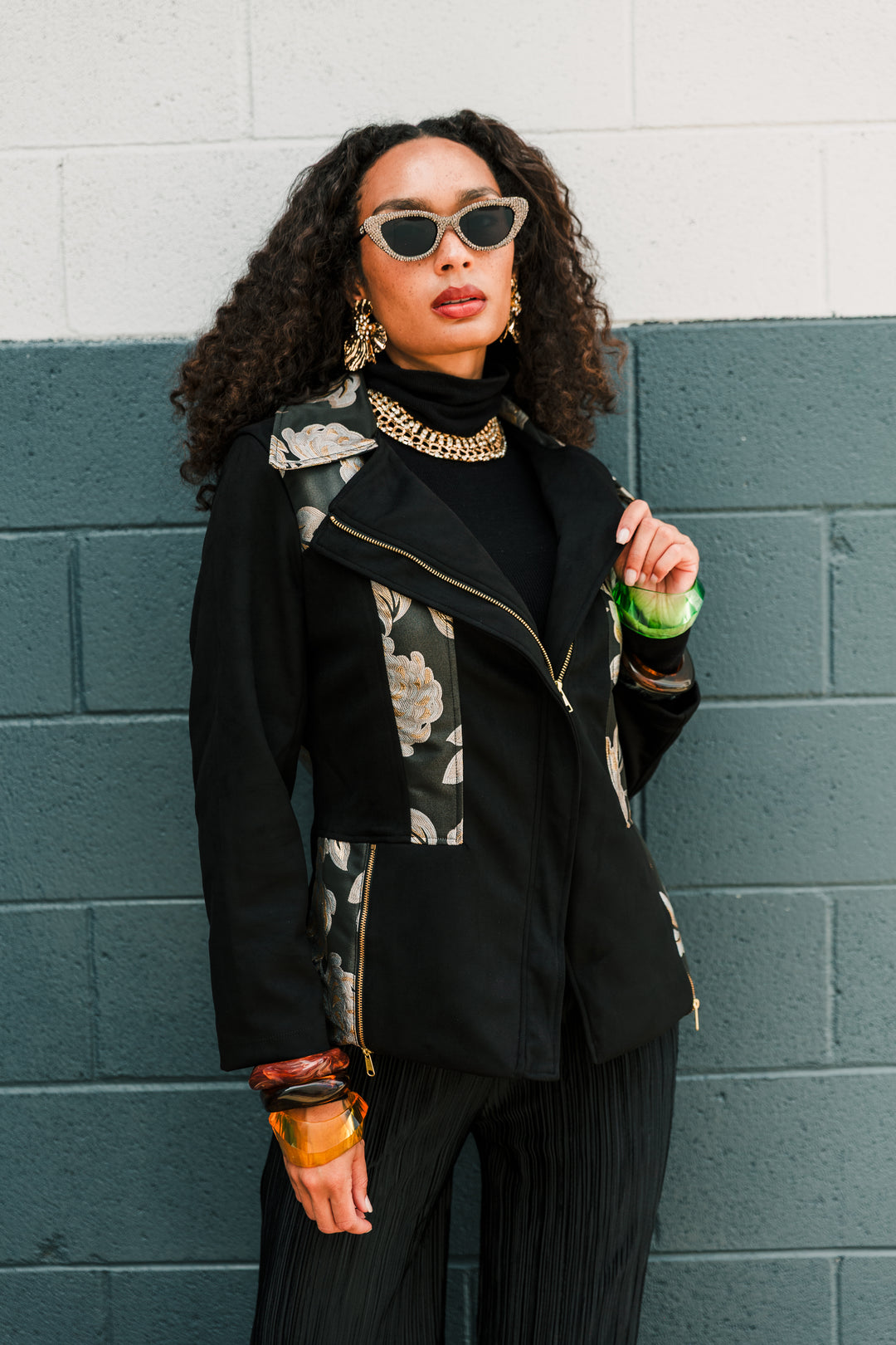Moto Jacket in "Serses"