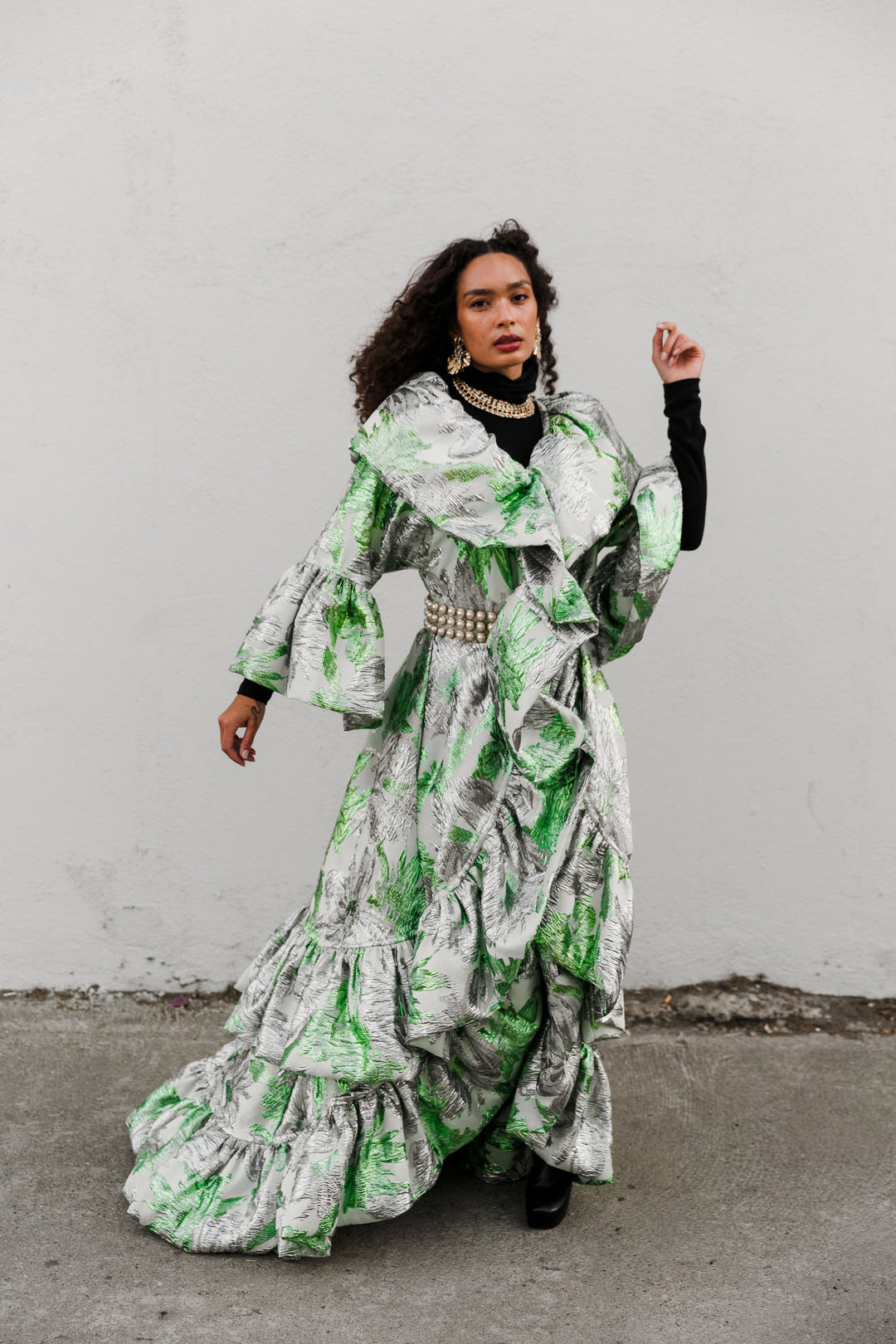 Manhattan Opera Coat Gown Custom in "Otello"