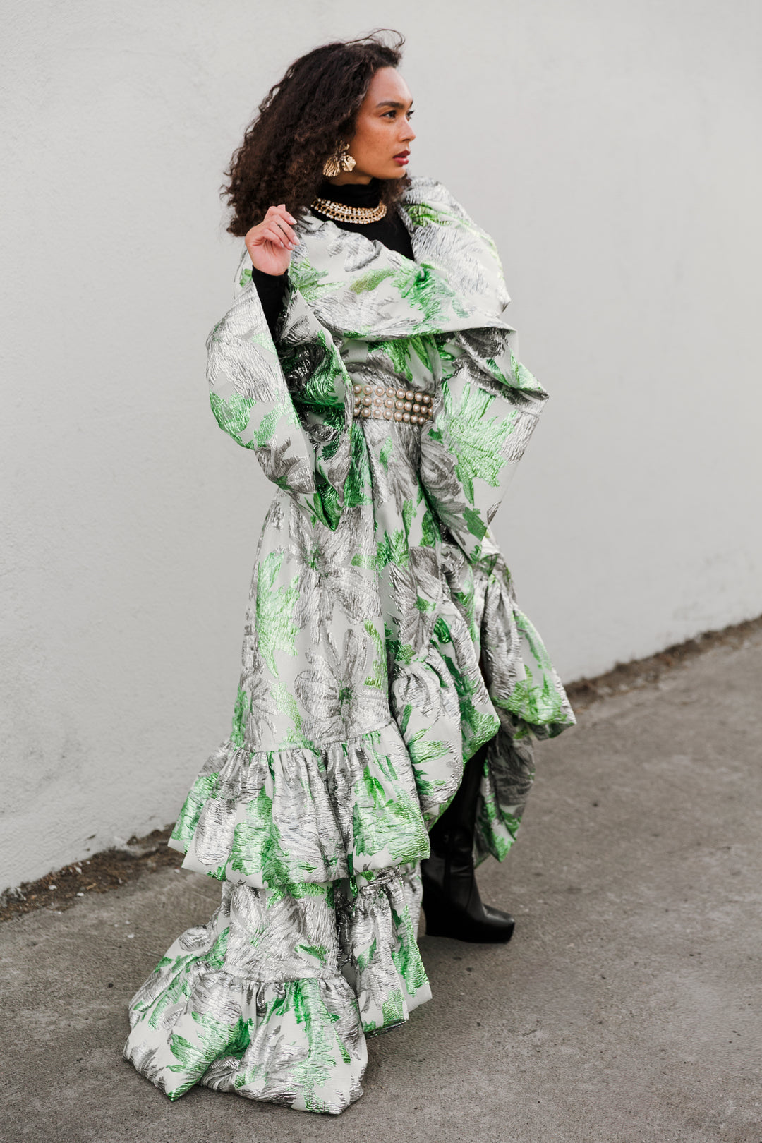 Manhattan Opera Coat Gown Custom in "Otello"