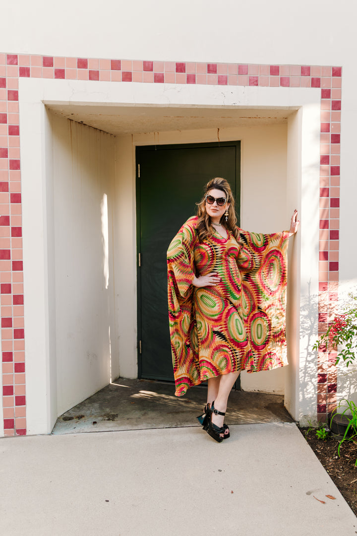 Kaftan in "Mission Bay" (Midi)