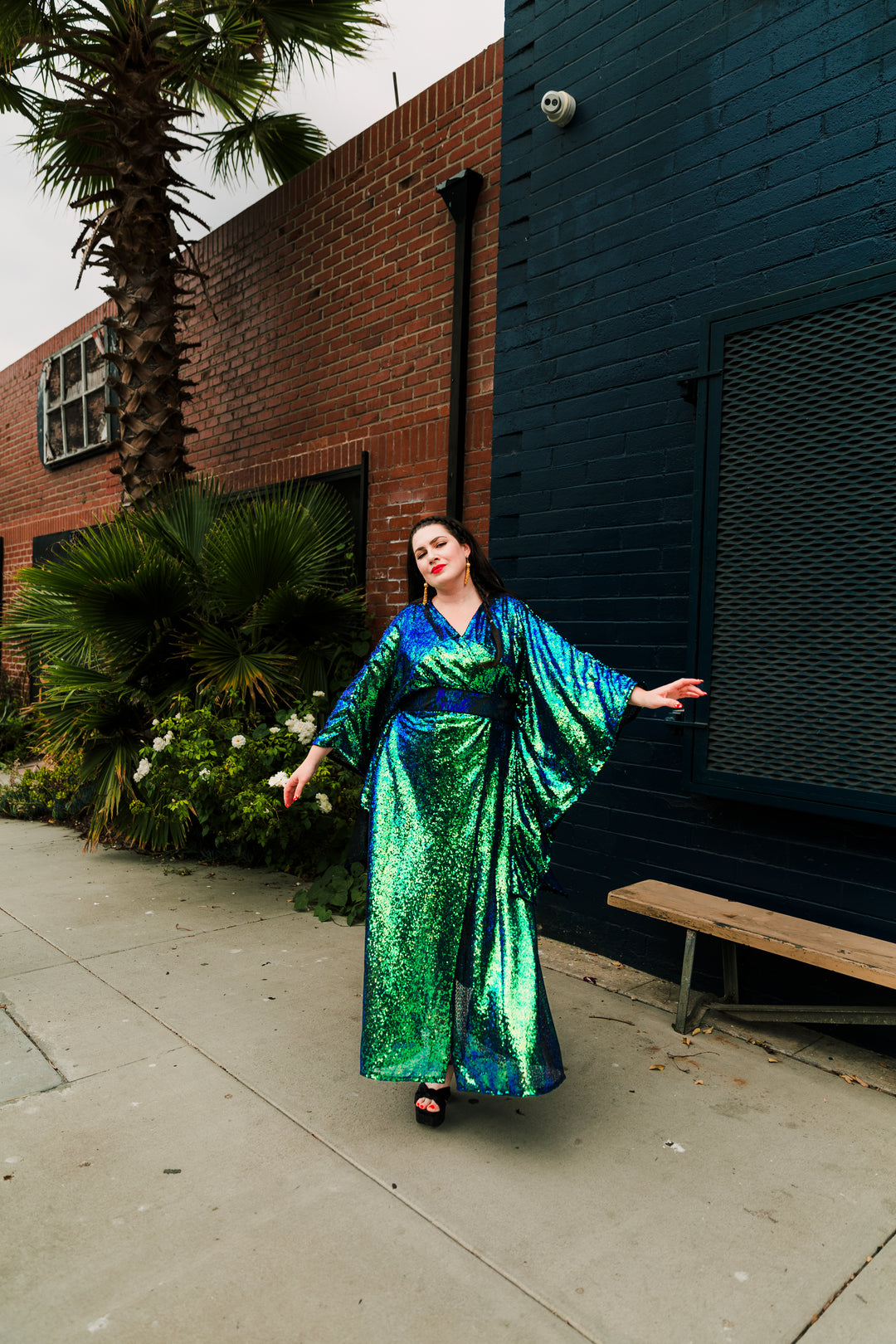 Runway Bohémienne Kimono Robe in 