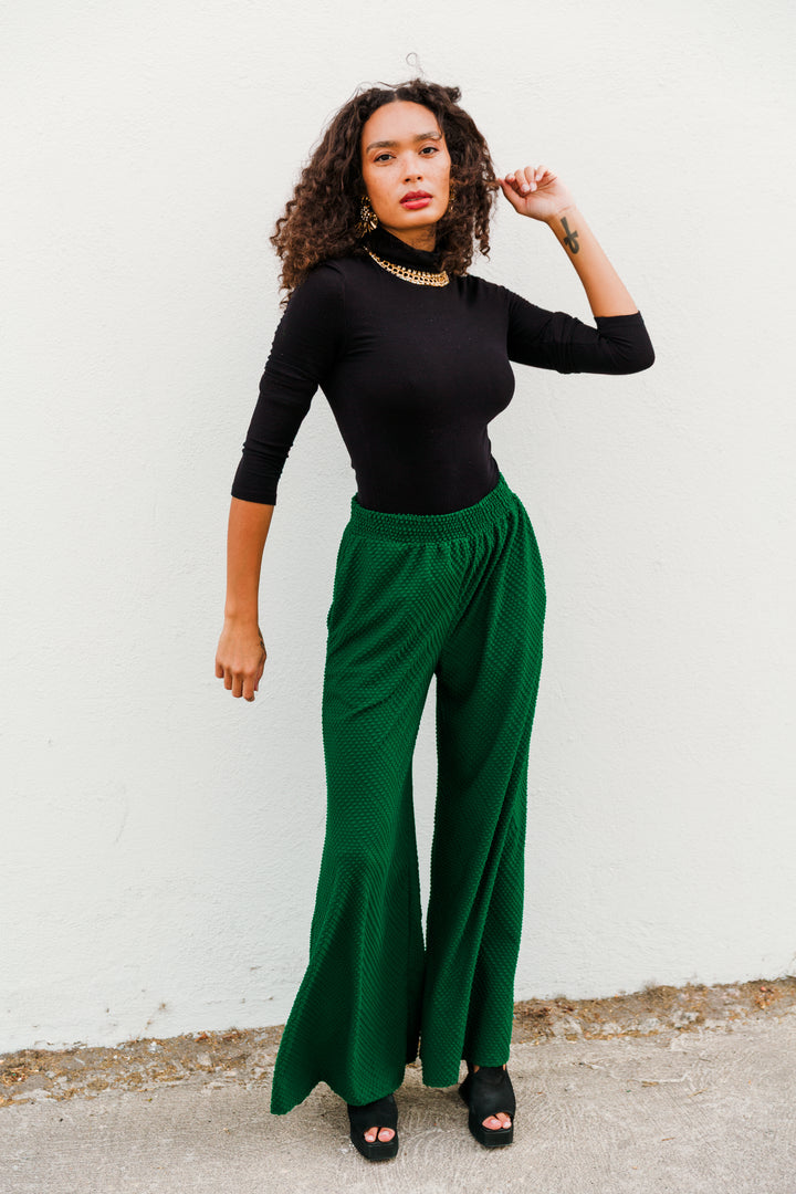 Muse Pants in “Dots" (Spruce)