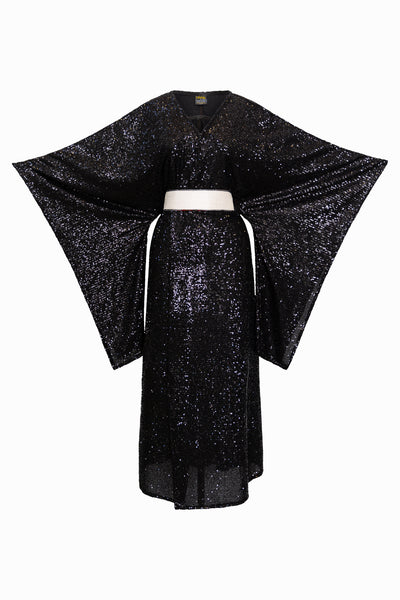 Bohémienne Kimono Robe “Goth”