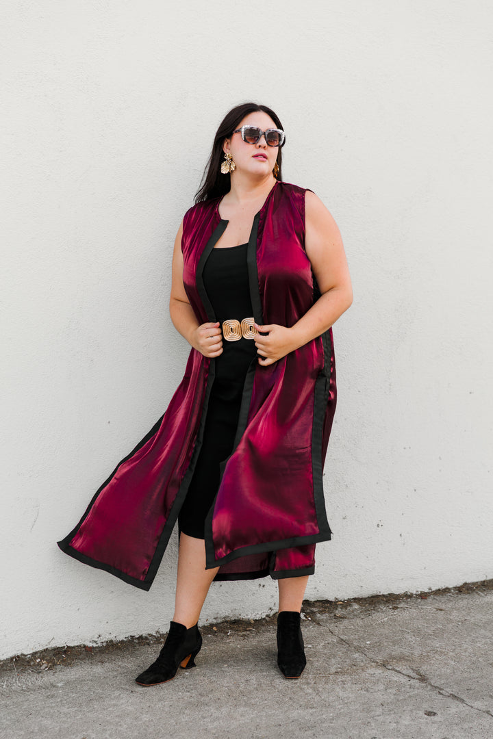 Berlin Duster in "Carmine"
