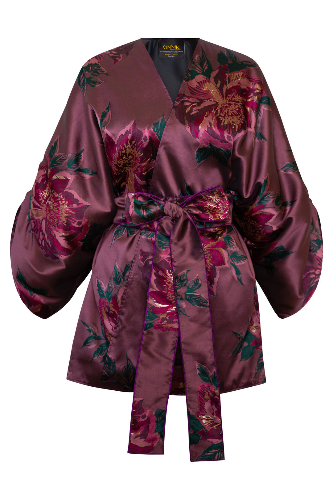 Theater Jacket in "Midnight Sonata" (Mauve)