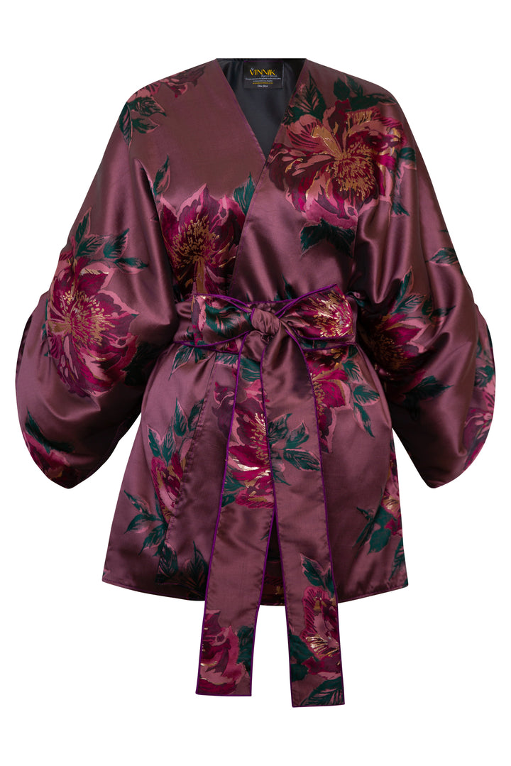 Theater Jacket in "Midnight Sonata" (Mauve)