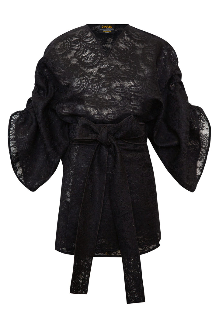 Theater Jacket in “Black Lace"
