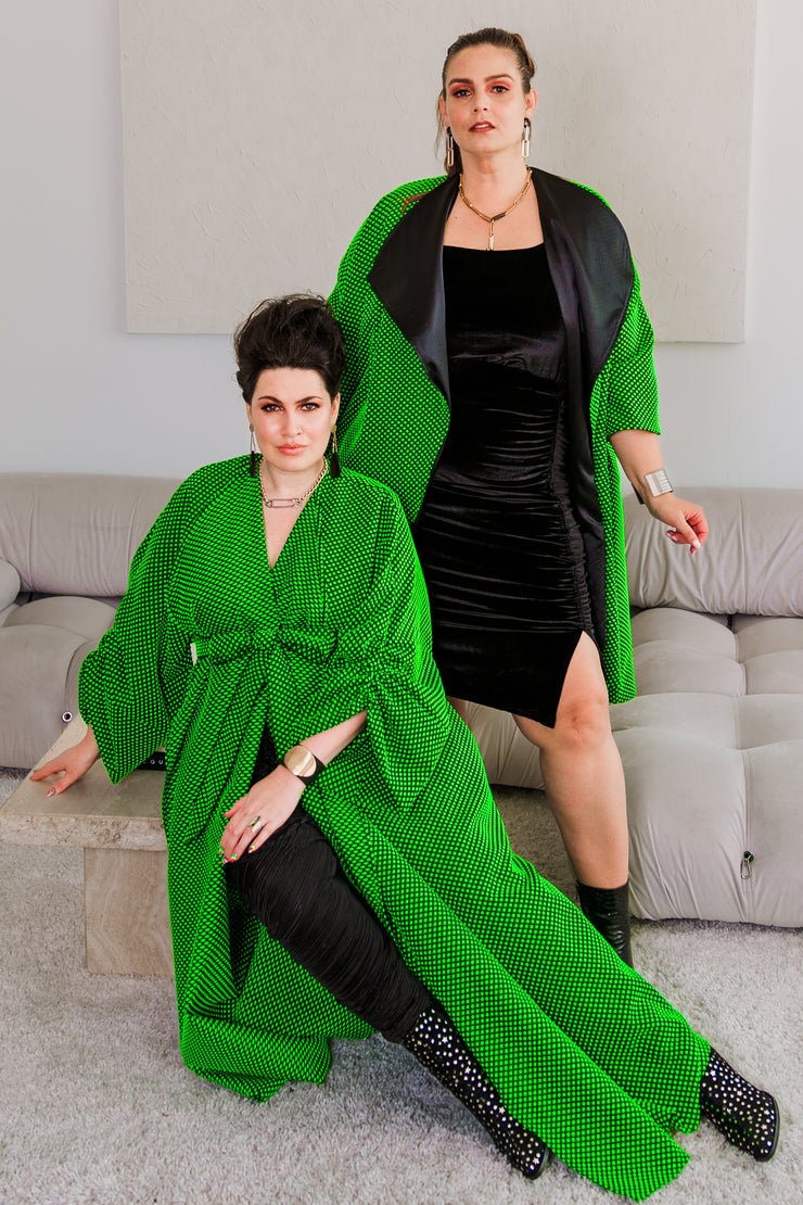 Parisian Coat in "Cosi fan Tutte" (Green)